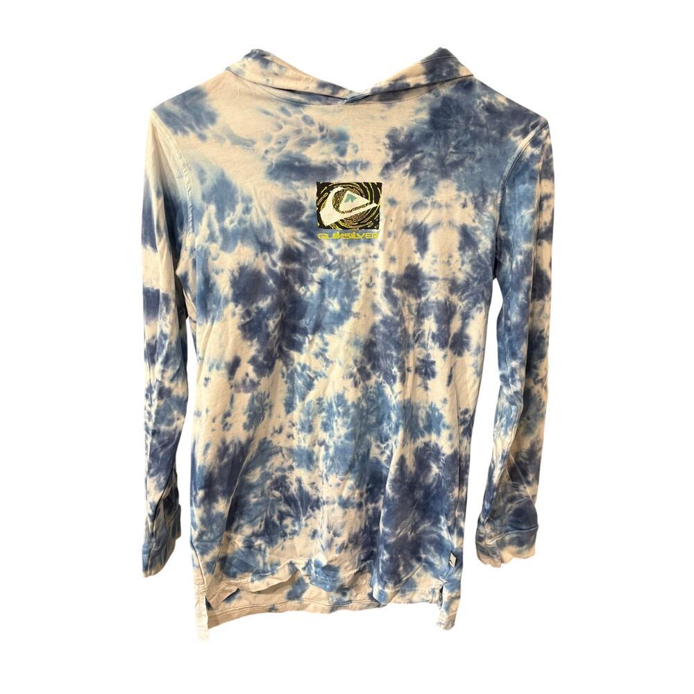 Boys quick silver tie dye hoodie size 12